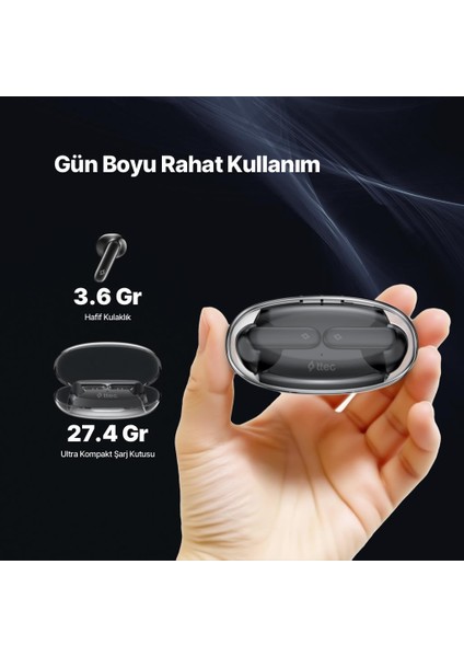 Airbeat Glace Gerçek Kablosuz Tws Bluetooth Kulaklık- 2KM170 indirimleri