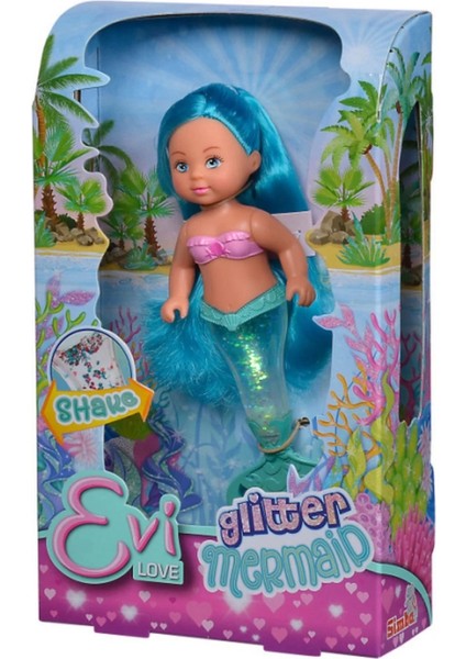 Bfs Evi Love Sallandığında Parlayan Kuyruk Yüzgeciyle Parıltılı Denizkızı Bebeği SMB-105 fırsatları