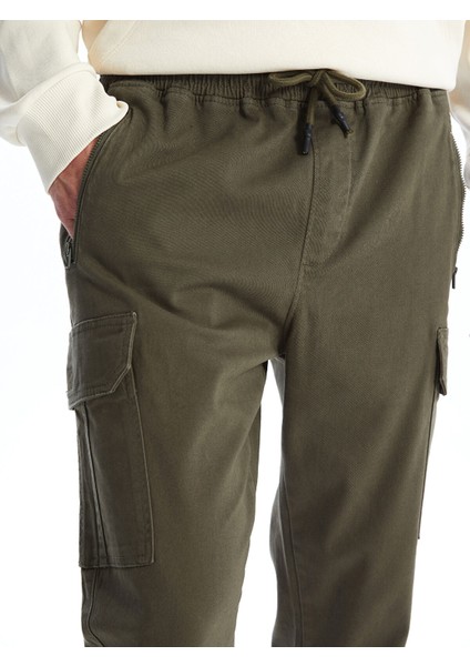 Yeni Sezon Standart Kalıp Gabardin Erkek Kargo Pantolon modelleri