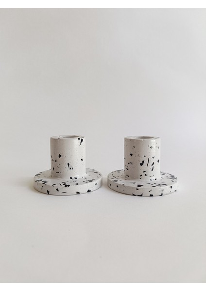 Terrazzo 2'li Şamdan Seti modelleri