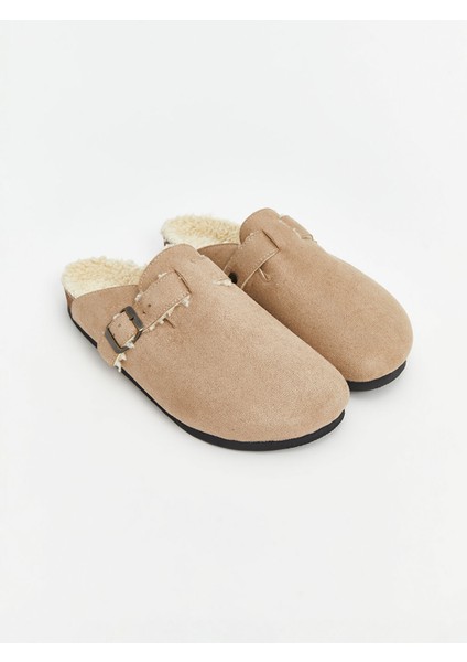 Yeni Sezon Süet Görünümlü Erkek Ev Terliği