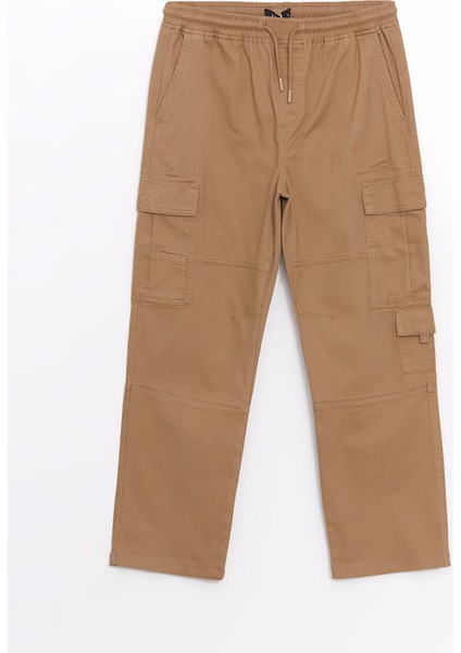 Yeni Sezon Standart Kalıp Gabardin Erkek Kargo Pantolon indirimleri