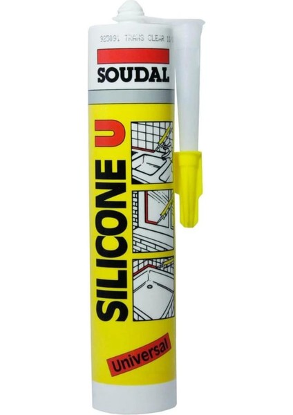 Soudal Silikon Siyah 280 gr