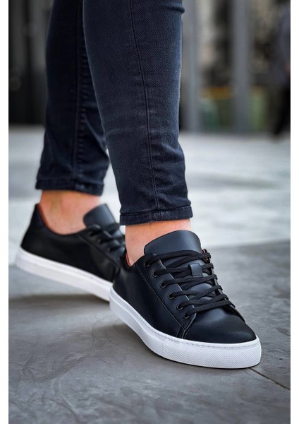 Lvsqvr KB-122 Kuback Siyah Cilt Yüksek Taban Bağcıklı Günlük Erkek Ayakkabı (Numara: 44) modelleri