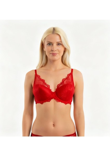 Kadın Dantelli Balenli Desteksiz Sütyen BB2043 indirimleri