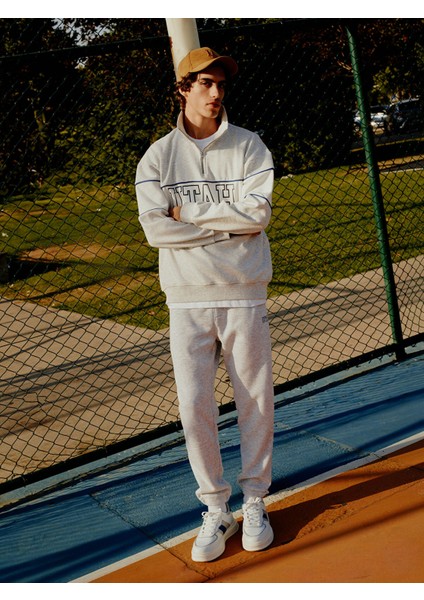 Yeni Sezon Standart Kalıp Erkek Kalın Eşofman Altı