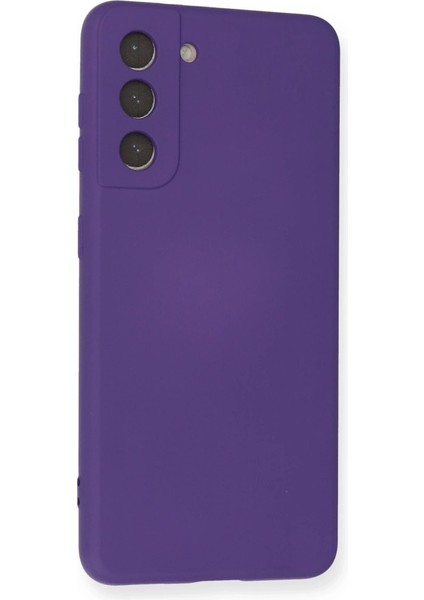 Samsung Galaxy S21 Kılıf Nano Içi Kadife Silikon - Mor fiyatları