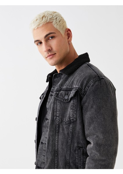 Yeni Sezon Rahat Kalıp Erkek Jean Ceket fiyatları