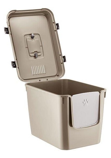 Handor Kapalı Kedi Tuvaleti XXL 57X39X43 - Bej fiyatları