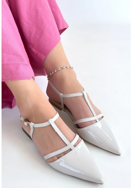 Lvsqvr Canca Ten Rugan Babet Ayakkabı (Numara: 40)