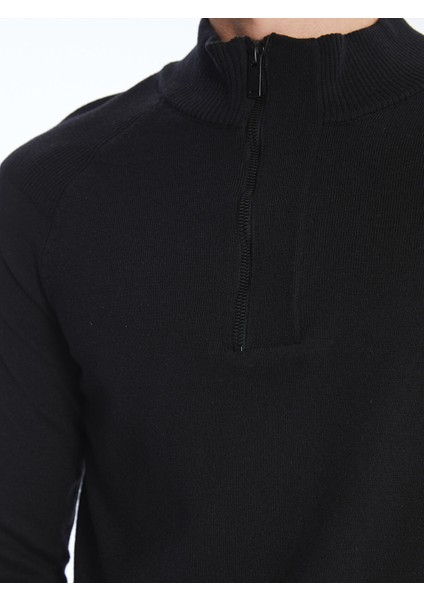 Yeni Sezon Dik Yaka Uzun Kollu Erkek Triko Kazak modelleri