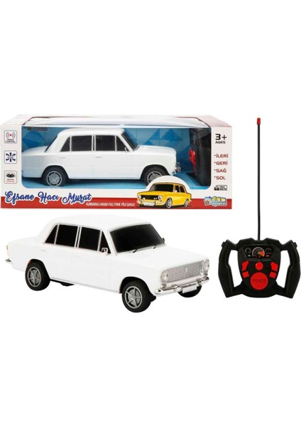 Efsane Hacı Murat Büyük Boy Şarjlı Pilli ( Beyaz ) Nostaljik Kumandalı fiyatları