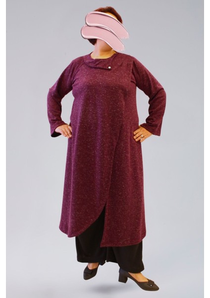 Mevsimlik Giy Çık Kap - Ecrin Kumaş Şık Giy Çık Kap Ferace