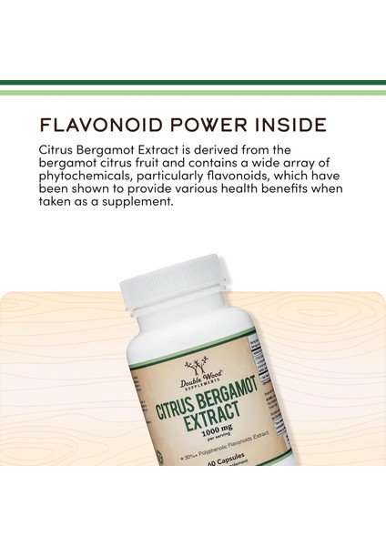 Citrus Bergamot Liver 1000 Mg 60 Caps