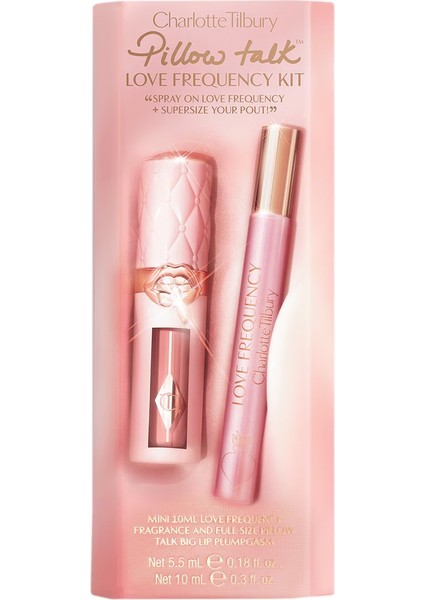 Pillow Talk Love Frequency Kit - Makyaj ve Parfüm Seti 10 ml + 5,5 ml modelleri