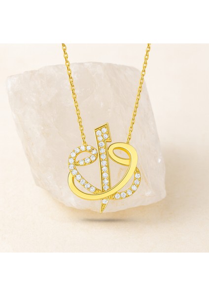 14 Ayar Altın Elif ve Vav Kolye fırsatları