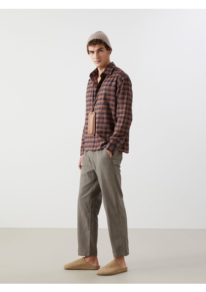 Yeni Sezon Rahat Kalıp Kanvas Erkek Pantolon fiyatları