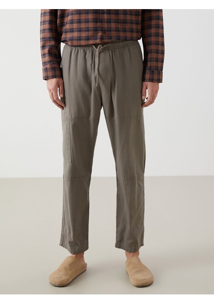 Yeni Sezon Rahat Kalıp Kanvas Erkek Pantolon modelleri