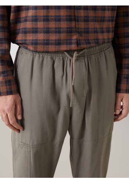 Yeni Sezon Rahat Kalıp Kanvas Erkek Pantolon fırsatları