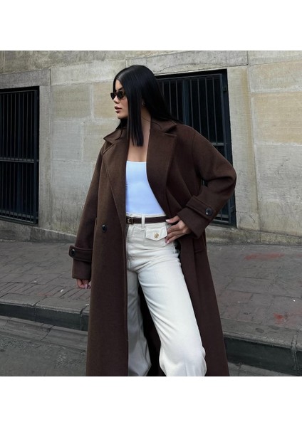 Kruvaze Kesim Kışlık Trençkot Palto indirimleri