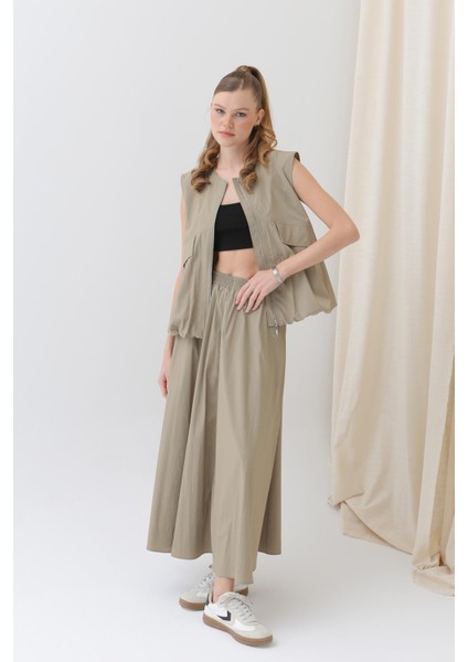 Kadın Beli Lastikli Etek - 32129ETK fiyatları