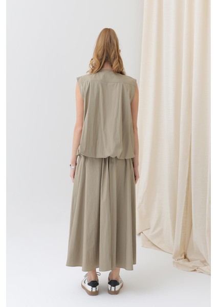 Kadın Beli Lastikli Etek - 32129ETK modelleri