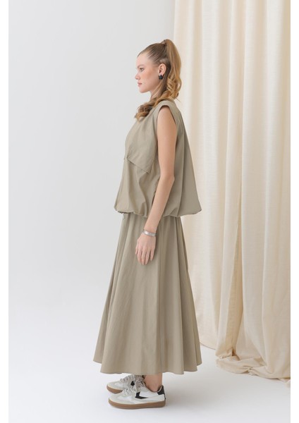 Kadın Beli Lastikli Etek - 32129ETK fırsatları