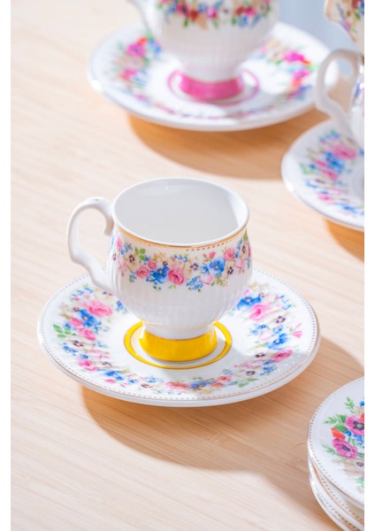 Despina 6 Kişilik Porselen Kahve Fincan Takımı - 90 ml fiyatları