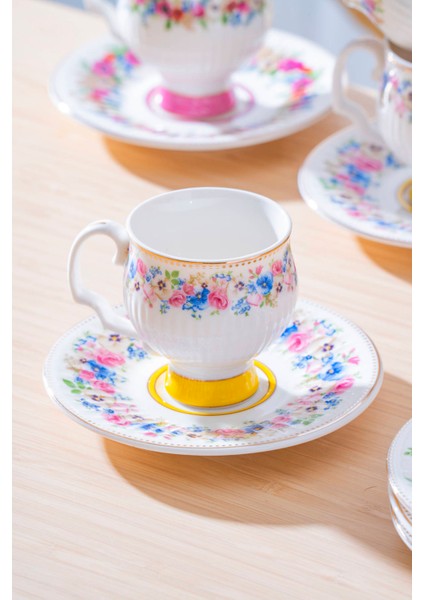 Despina 6 Kişilik Porselen Kahve Fincan Takımı - 90 ml indirimleri