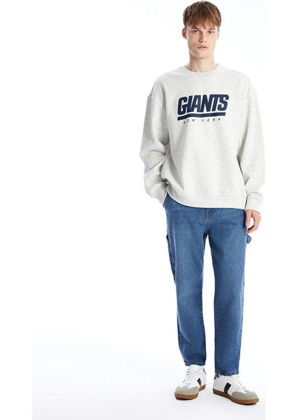 Yeni Sezon Loose Fit Erkek Jean Pantolon