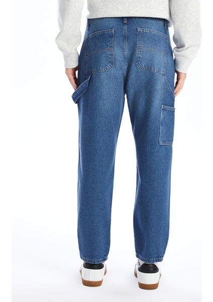 Yeni Sezon Loose Fit Erkek Jean Pantolon fırsatları