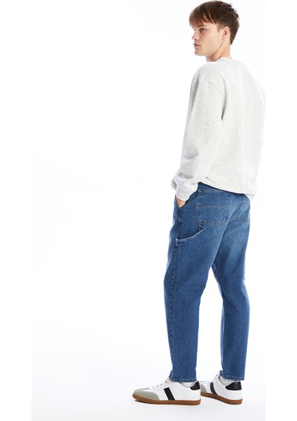 Yeni Sezon Loose Fit Erkek Jean Pantolon indirimleri