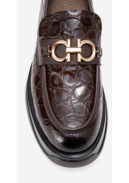 Marcomen Erkek Tokalı Loafer Ayakkabı Gerçek Deri Mc 22495 Kahverengi fiyatları