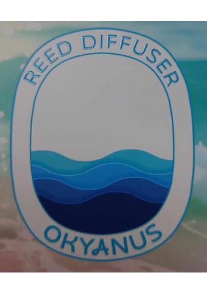 Okyanus Çubuklu Massılıa Oda Kokusu 100 ml Okyanus Esintisi Ferahlık Siyah Çubuklarla Kalıcı Etki