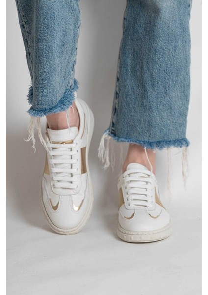 Bağcıklı Kauçuk Taban Sneaker 101-GUMK-01 Kadın Ayakkabı fiyatları