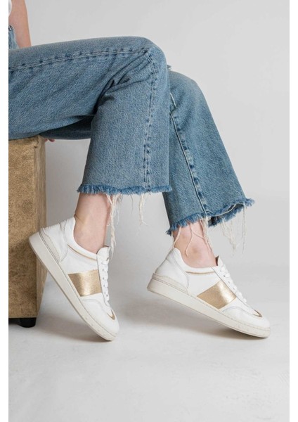 Bağcıklı Kauçuk Taban Sneaker 101-GUMK-01 Kadın Ayakkabı modelleri