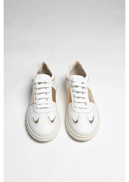 Bağcıklı Kauçuk Taban Sneaker 101-GUMK-01 Kadın Ayakkabı