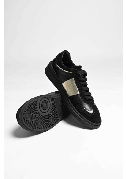 Bağcıklı Kauçuk Taban Sneaker 101-GUMK-01 Kadın Ayakkabı