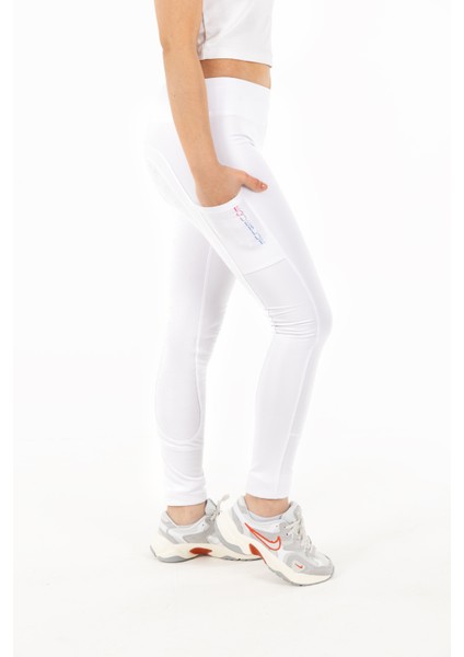 Beyaz Çocuk Binici Taytı Kaymaz Silikon Desenli 2025/2026 Kış Koleksiyonu indirimleri