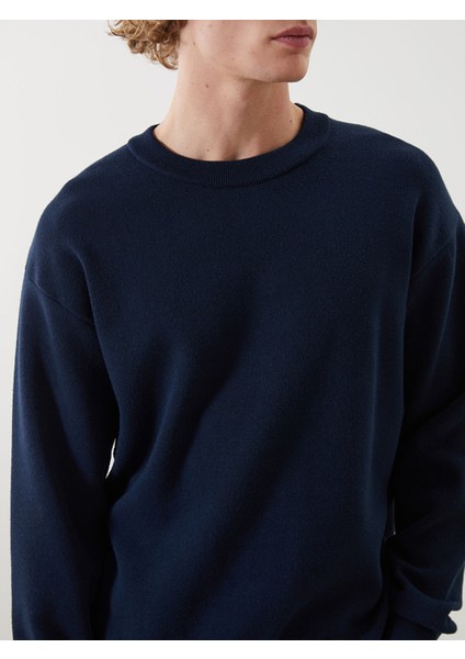 Yeni Sezon Bisiklet Yaka Erkek Triko Kazak modelleri