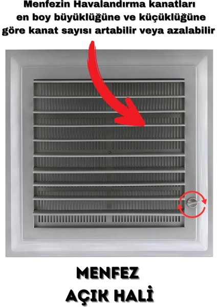 Havalandırma Menfezi Banyo Wc Tuvalet Menfez Plastik Panjur Beyaz 27X32 cm fiyatları