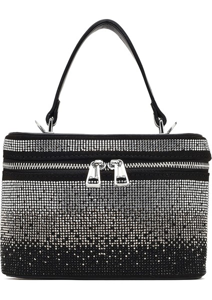 Kadın Siyah Taşlı Uzun Askılı Mini Abiye Kol Çantası 25ABD2647TS fırsatları