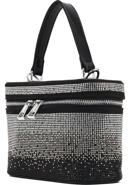 Kadın Siyah Taşlı Uzun Askılı Mini Abiye Kol Çantası 25ABD2647TS indirimleri