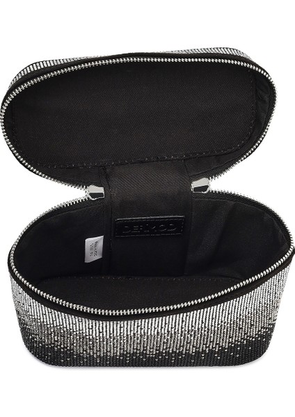 Kadın Siyah Taşlı Uzun Askılı Mini Abiye Kol Çantası 25ABD2647TS