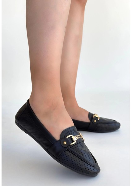 Lvsqvr Rain Siyah Cilt Babet Ayakkabı (Numara: 38) modelleri