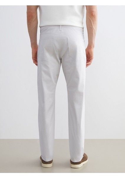 Yeni Sezon Standart Kalıp Gabardin Erkek Chino Pantolon fırsatları