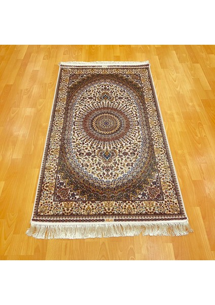 Madalyonlu Lüks 90 x 150 cm Ipek Halı modelleri