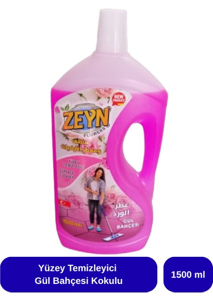 Yüzey Temizleyici Gül Bahçesi Kokulu 1500 ml