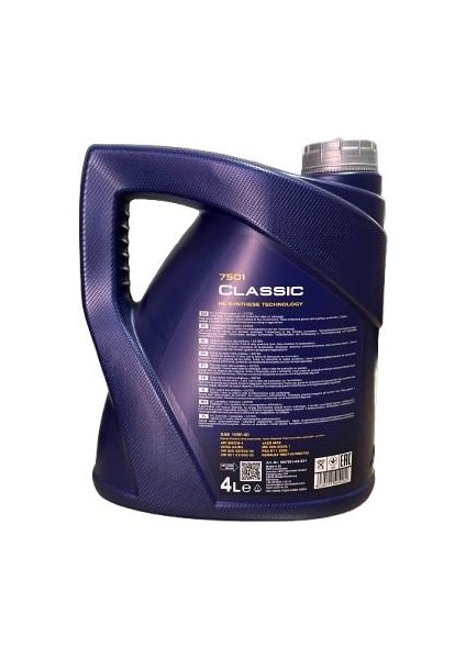 Classıc 7501 Apı Sn/ch4 Acea A3/b4 10W-40 Motor Yağı 4l fiyatları