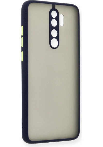 Xiaomi Redmi Note 8 Pro Kılıf Montreal Silikon Kapak - Lacivert